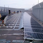 太陽光パネル発電システムの設置事例の画像